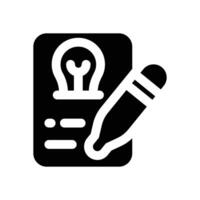 concept glyph icon. Strong and solid icon for websites, mobile interfaces, presentations, and visual branding. High quality and easy to edit. vector