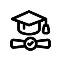 degree line icon. Clean and minimalist icon for websites and mobile apps. vector