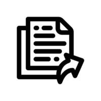 send line icon. Clean and minimalist icon for websites and mobile apps. vector