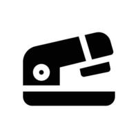 stapler glyph icon. Strong and solid icon for websites, mobile interfaces, presentations, and visual branding. High quality and easy to edit. vector