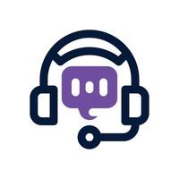 listening duotone icon. Sleek and modern icon for websites, mobile apps, marketing materials, and corporate design. Fully scalable and ready to use. vector