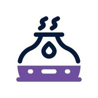 diffuser dual tone icon. Sleek and modern icon for websites and mobile apps. vector