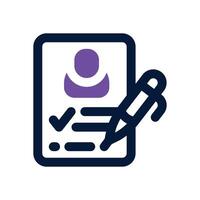 enroll dual tone icon. Sleek and modern icon for websites and mobile apps. vector