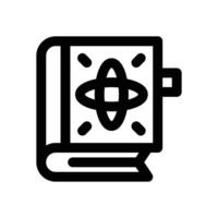 science book line icon. Clean and minimalist icon for websites and mobile apps. vector