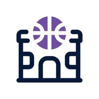sport facility duotone icon. Sleek and modern icon for websites, mobile apps, marketing materials, and corporate design. Fully scalable and ready to use. vector
