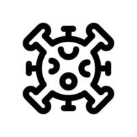 virus line icon. Clean and minimalist icon for websites and mobile apps. vector