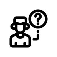 partner line icon. Clean and minimalist icon for websites and mobile apps. vector