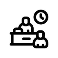 travel agency line icon. Clean and minimalist icon for websites, mobile apps, presentations, and logos. Fully scalable and customizable for any project. vector