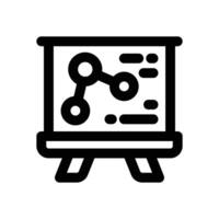 physics line icon. Clean and minimalist icon for websites and mobile apps. vector