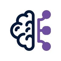 adaptive learning duotone icon. Sleek and modern icon for websites, mobile apps, marketing materials, and corporate design. Fully scalable and ready to use. vector