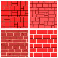 a seamless pattern design with a brick theme that is artistic and attractive. suitable for background images, digital background images, paper, fabric, decorations, and many more vector
