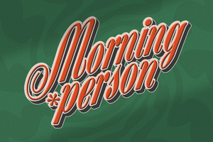 Retro Muted 3D Text Effect psd