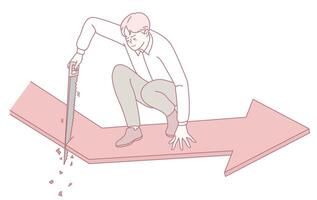 Navigating Challenges Overcoming Various Barriers to Achieve Lasting Success and Growth vector