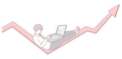 Evolving Digital Trends in Remote Work and Productivity for a Changing Business Landscape vector