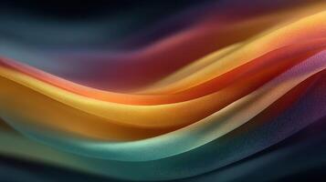 Abstract flow of vibrant colors creates a mesmerizing visual experience in a dynamic composition photo