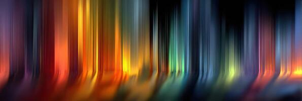 Vibrant colors blend smoothly to create an abstract piece evoking emotions and imagination in an artistic display photo
