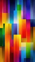 Vibrant abstract pattern with colorful vertical stripes creating a modern art effect photo