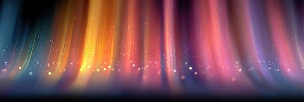 Colorful light patterns illuminate a dark background creating a vibrant atmosphere for artistic expression and creativity photo
