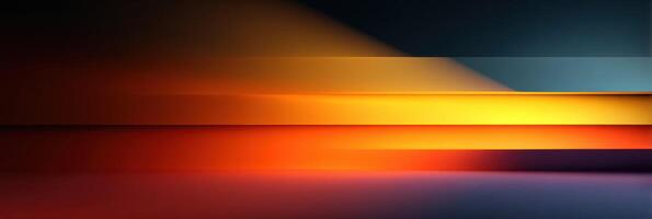 Vibrant abstract gradient with warm colors and smooth transitions in a serene landscape setting photo
