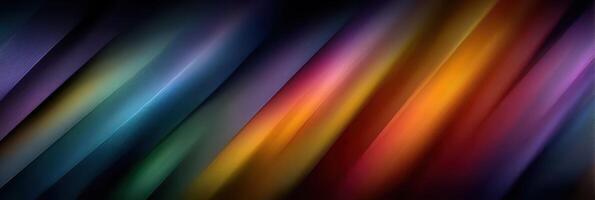 Colorful abstract background with diagonal lines creating a dynamic visual effect in various hues photo