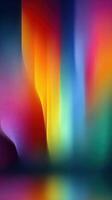 Colorful abstract patterns created through light and shadow in a vibrant digital artwork photo
