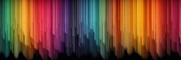 Vibrant abstract background with colorful vertical stripes creating a lively atmosphere in a creative space photo