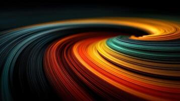 Colorful swirling patterns create an abstract design with vibrant hues, showcasing creativity and movement in artistic form photo