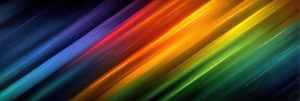 Vibrant abstract multicolor background with diagonal streaks in various shades during evening hours photo
