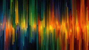 Vibrant abstract vertical lines create a lively display of colors in a dynamic composition of shades and tones photo