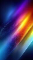 Vibrant abstract light patterns create a dynamic display of color and motion in a digital design setting photo