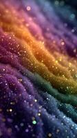 Colorful abstract waves of light creating a vibrant and dynamic visual experience photo
