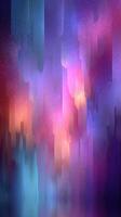 Vibrant abstract artwork depicting colors blending in a cosmic design with a starry background photo
