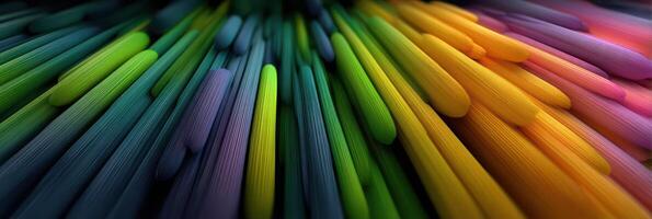 Colorful abstract pattern with vibrant hues resembling a modern art installation photo