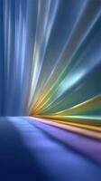 Soft waves of color blend in a tranquil gradient, creating a serene atmosphere for relaxation and calmness photo