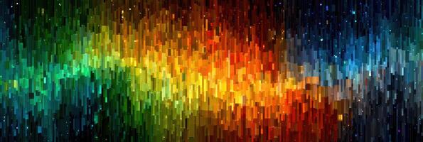 Colorful abstract patterns create a vibrant display of hues showcasing the beauty of light and color blending together photo