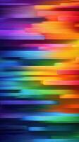 Vibrant rainbow abstract background with smooth lines and gradient colors creating a dynamic visual effect photo