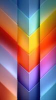 Vibrant geometric patterns create stunning visual impact in colorful abstract design photo