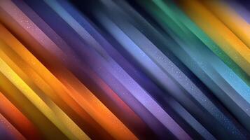 Vibrant diagonal lines create a dynamic abstract background in rich colors photo