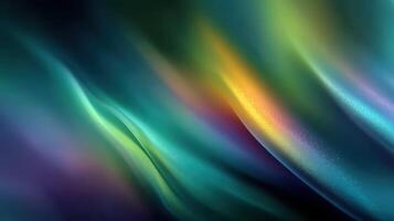 Colorful abstract wave patterns create a dynamic display of light and motion in a captivating digital art composition photo