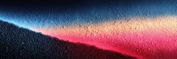 Abstract gradient composition showcasing vibrant colors blending together in an artistic display photo