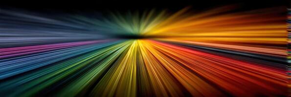Vibrant streaks of color create dynamic patterns in a mesmerizing display of light and motion photo