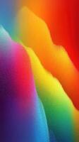 Vibrant abstract waves of color create a mesmerizing visual experience in a digital artwork photo