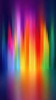 Vibrant abstract display of colors mimicking a light show reflecting on a smooth surface photo