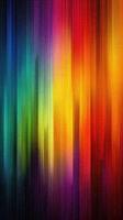 Vibrant abstract display of colorful vertical lines showcasing a spectrum of hues in a dynamic arrangement photo
