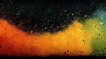 Vibrant abstract colors blend together to create a striking visual effect on a textured surface photo