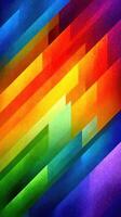 Vibrant abstract pattern showcasing diagonal lines in various colors across a digital canvas photo