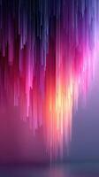 Abstract display of vibrant light patterns creating a mesmerizing gradient effect in a modern digital setting photo