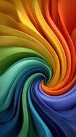 Colorful swirling patterns create a vivid abstract design that captures attention and inspires creativity photo