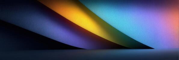 Colorful curves create a dynamic visual effect in an abstract art piece showcasing vibrant hues and smooth gradients photo
