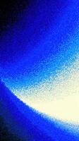 Vibrant blue abstract artwork showcasing a gradient transition from deep blue to light blue against a dark backdrop photo